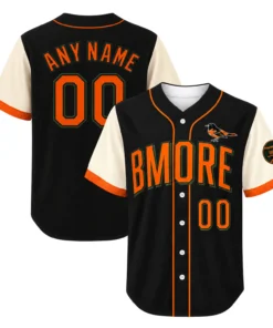 Orioles Baseball Jersey Throwback Elite Custom Tee