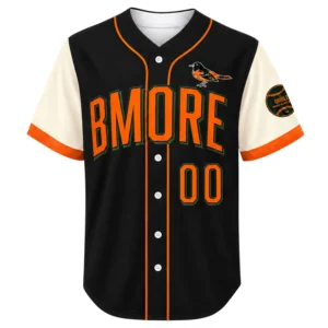 Orioles Baseball Jersey Throwback Elite Custom Tee