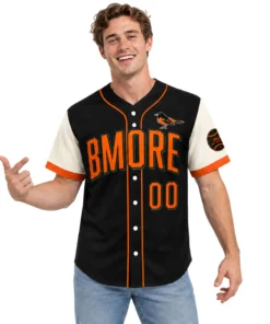 Orioles Baseball Jersey Throwback Elite Custom Tee