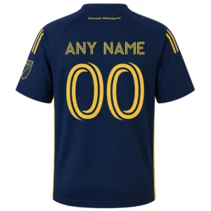 Whitecaps FC Custom Navy Jersey – Impressive Fan Style