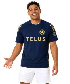 Whitecaps FC Custom Navy Jersey – Impressive Fan Style