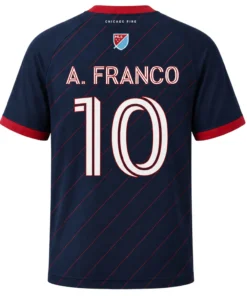 Andre Franco Chicago Fire Jersey Vibrant Navy Kit