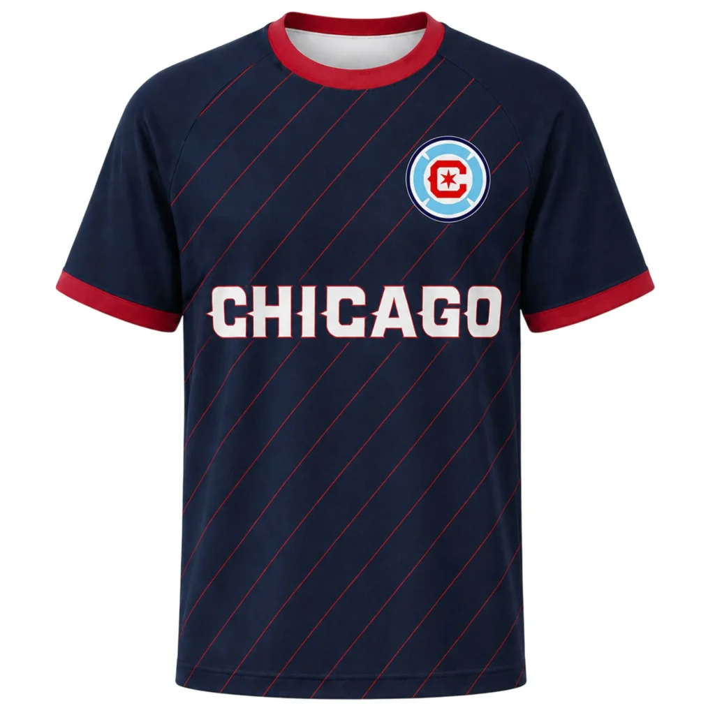 Andre Franco Chicago Fire Jersey Vibrant Navy Kit