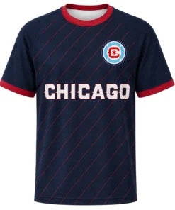Andre Franco Chicago Fire Jersey Vibrant Navy Kit