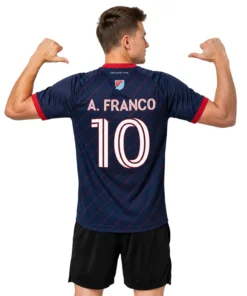 Andre Franco Chicago Fire Jersey Vibrant Navy Kit