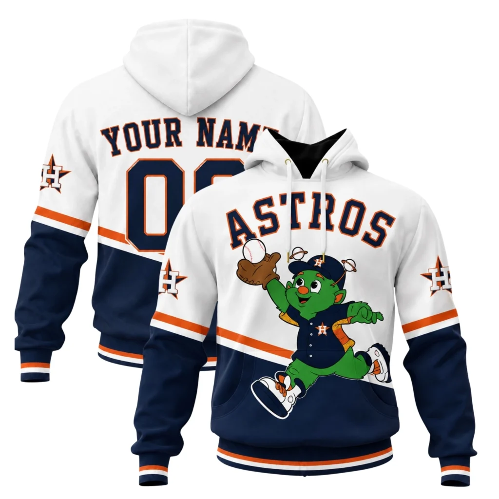 Astros Baseball Hoodie Custom Remarkable Mascot Graphic