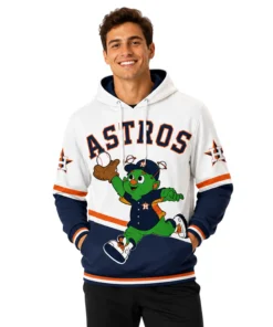 Astros Baseball Hoodie Custom Remarkable Mascot Graphic