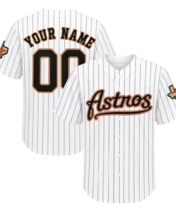 Astros Baseball Jersey Custom Stunning Vintage Style