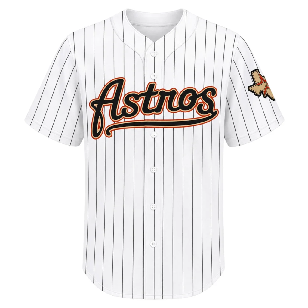 Astros Baseball Jersey Custom Stunning Vintage Style