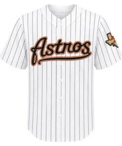 Astros Baseball Jersey Custom Stunning Vintage Style