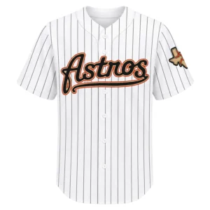 Astros Baseball Jersey Custom Stunning Vintage Style