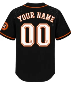 Astros Halloween Jersey Custom Festive Black Style