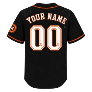 Astros Halloween Jersey Custom Festive Black Style