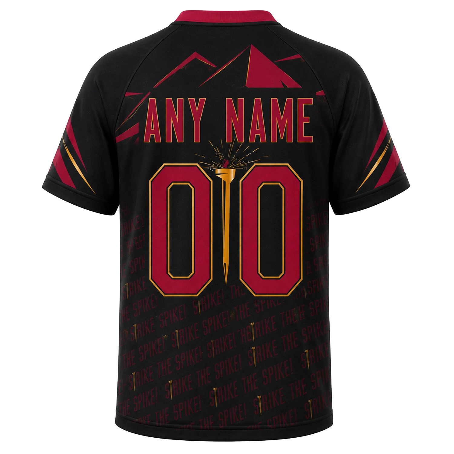 Atlanta United Custom Soccer Jersey – Bold Golden Spike Style