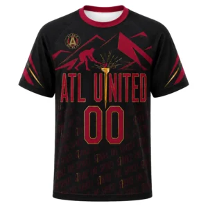 Atlanta United Custom Soccer Jersey – Bold Golden Spike Style