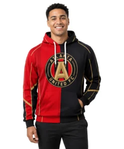 Atlanta United FC Hoodie Custom Exclusive Split Color