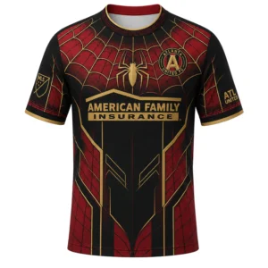 Atlanta United FC X Spiderman Custom Soccer Jersey – Captivating