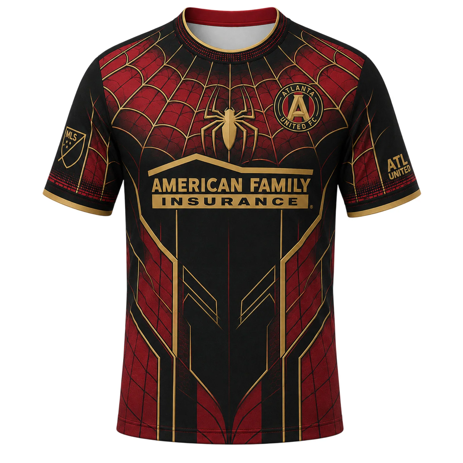Atlanta United FC X Spiderman Custom Soccer Jersey – Captivating