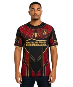 Atlanta United FC X Spiderman Custom Soccer Jersey – Captivating