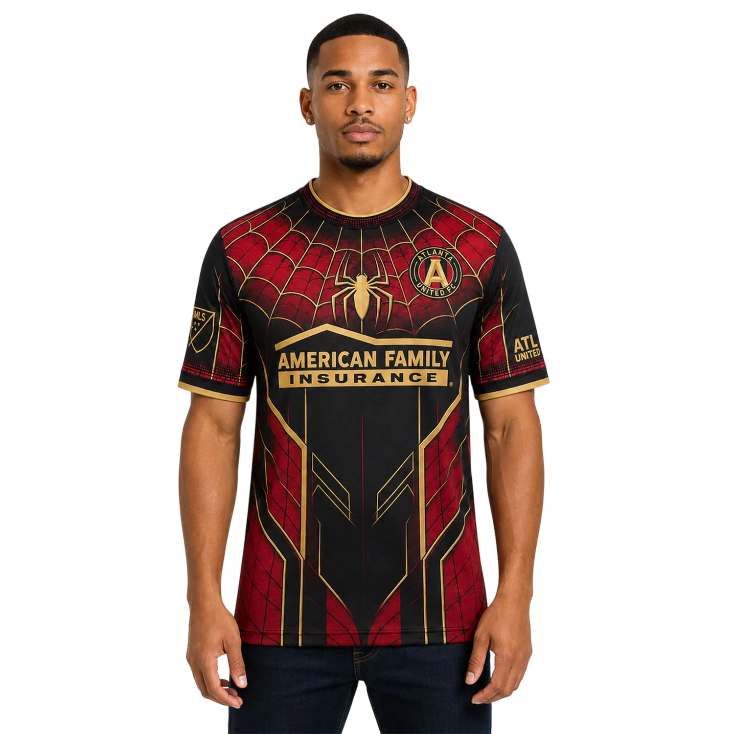 Atlanta United FC X Spiderman Custom Soccer Jersey – Captivating
