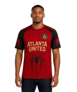 Atlanta United Custom Jersey – Unique Spider Man Graphic