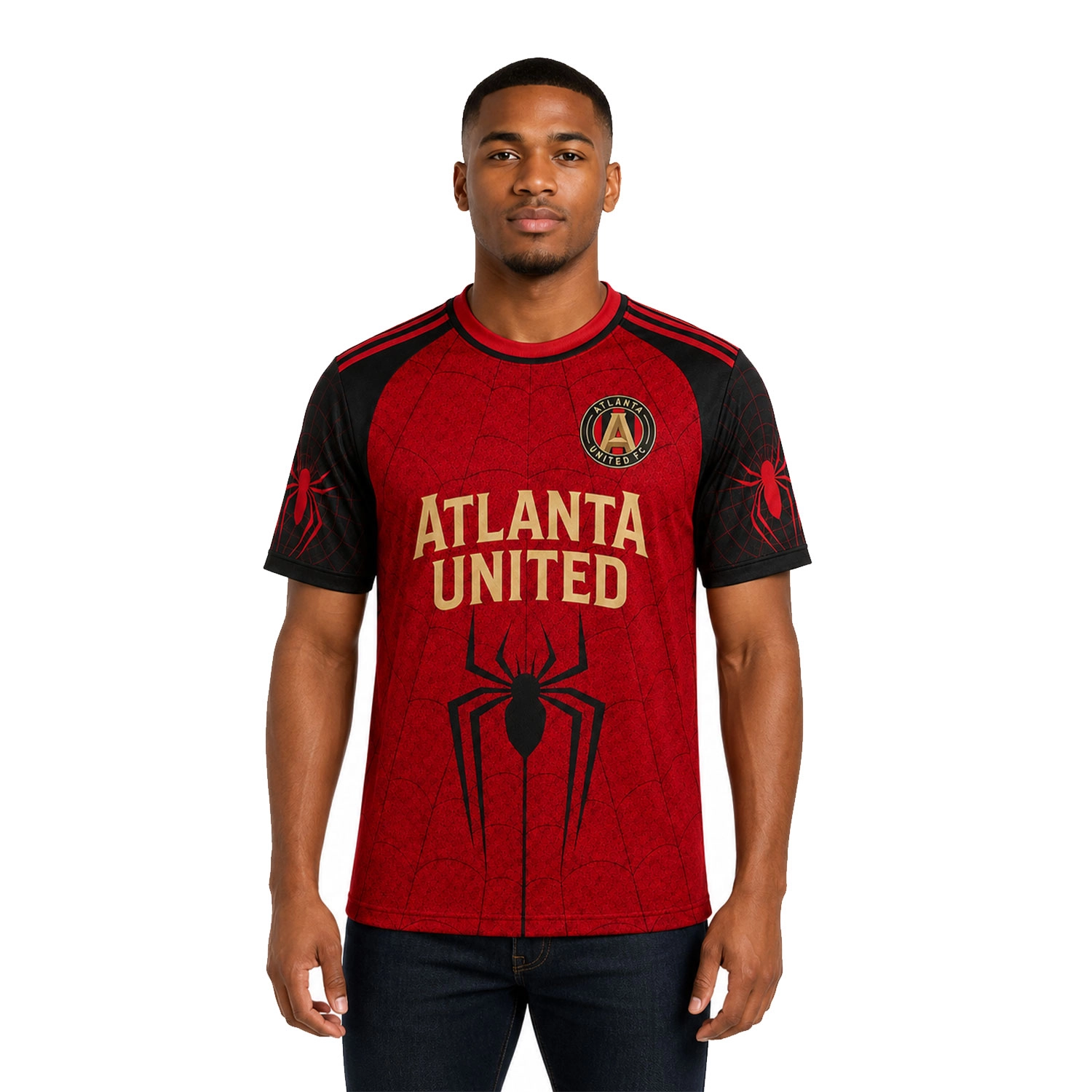 Atlanta United Custom Jersey – Unique Spider Man Graphic