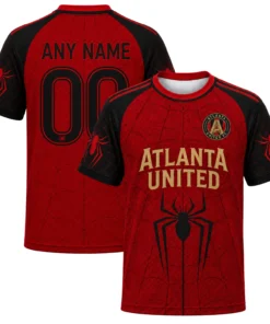 Atlanta United Custom Jersey – Unique Spider Man Graphic