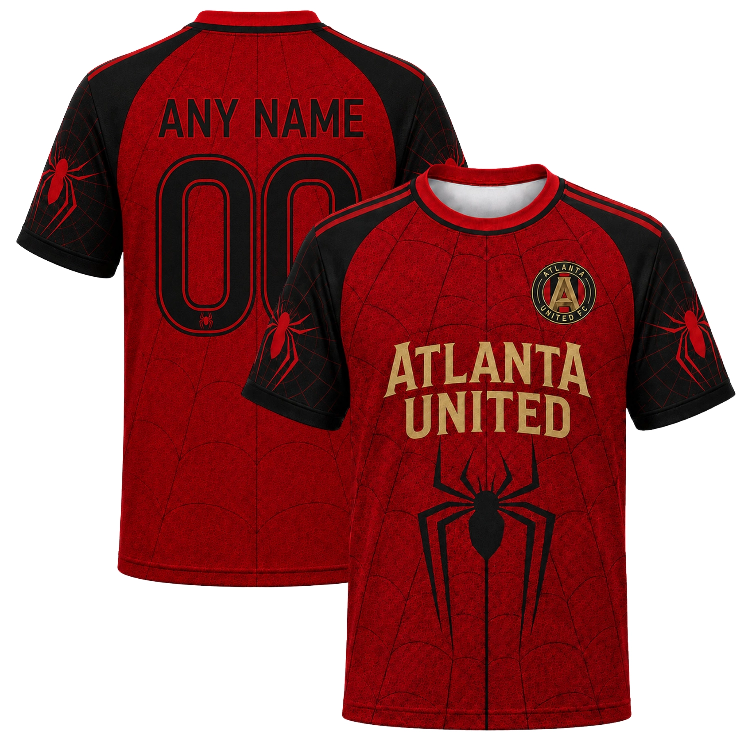 Atlanta United Custom Jersey – Unique Spider Man Graphic