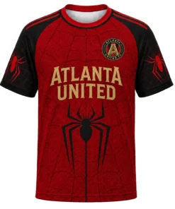 Atlanta United Custom Jersey – Unique Spider Man Graphic