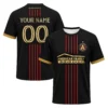 Atlanta United Personalized Black Jersey – Champion Edition