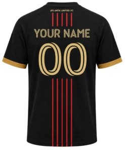 Atlanta United Personalized Black Jersey – Champion Edition