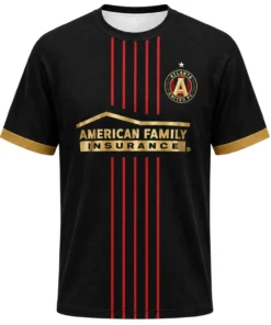 Atlanta United Personalized Black Jersey – Champion Edition