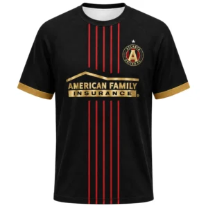 Atlanta United Personalized Black Jersey – Champion Edition