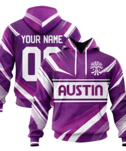 Austin FC Custom Hoodie Purple – Elite Fan Apparel