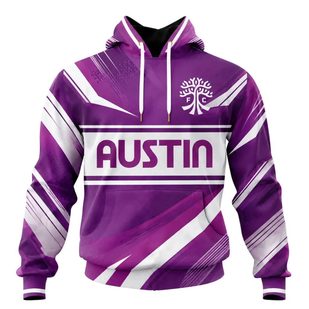 Austin FC Custom Hoodie Purple – Elite Fan Apparel