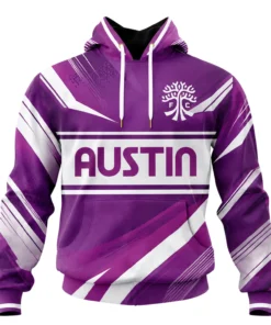 Austin FC Custom Hoodie Purple – Elite Fan Apparel