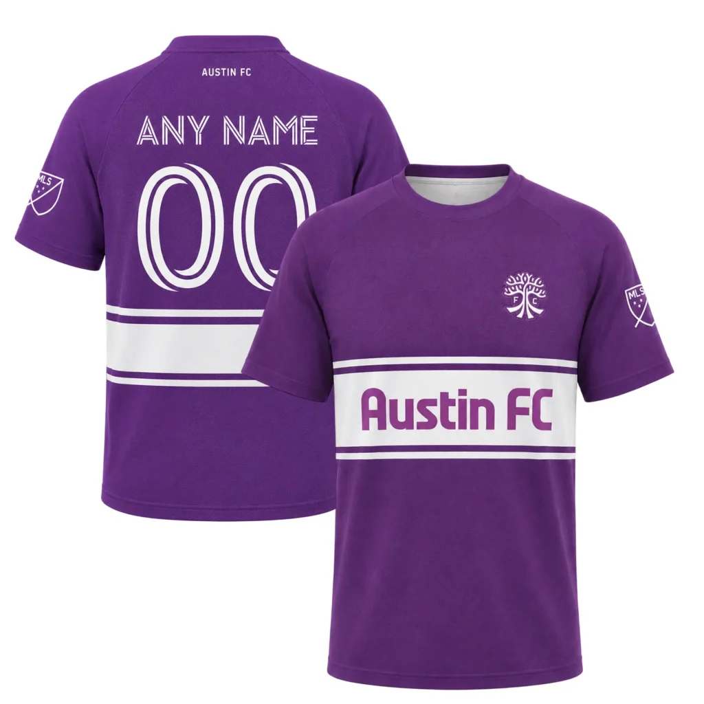 Austin FC Custom Name Jersey – Captivating Design for Fan