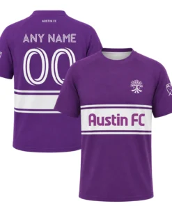 Austin FC Custom Name Jersey – Captivating Design for Fan