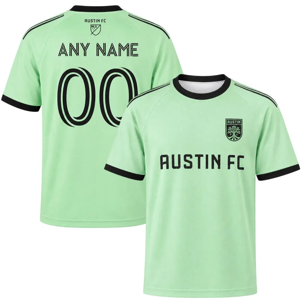 Austin FC Custom Name Number Jersey – Radiant Style