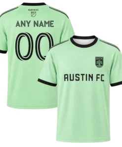 Austin FC Custom Name Number Jersey – Radiant Style