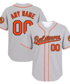 Baltimore Orioles Baseball Jersey Classic Bold Vintage Style