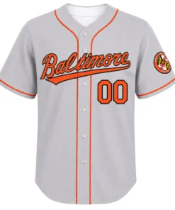 Baltimore Orioles Baseball Jersey Classic Bold Vintage Style
