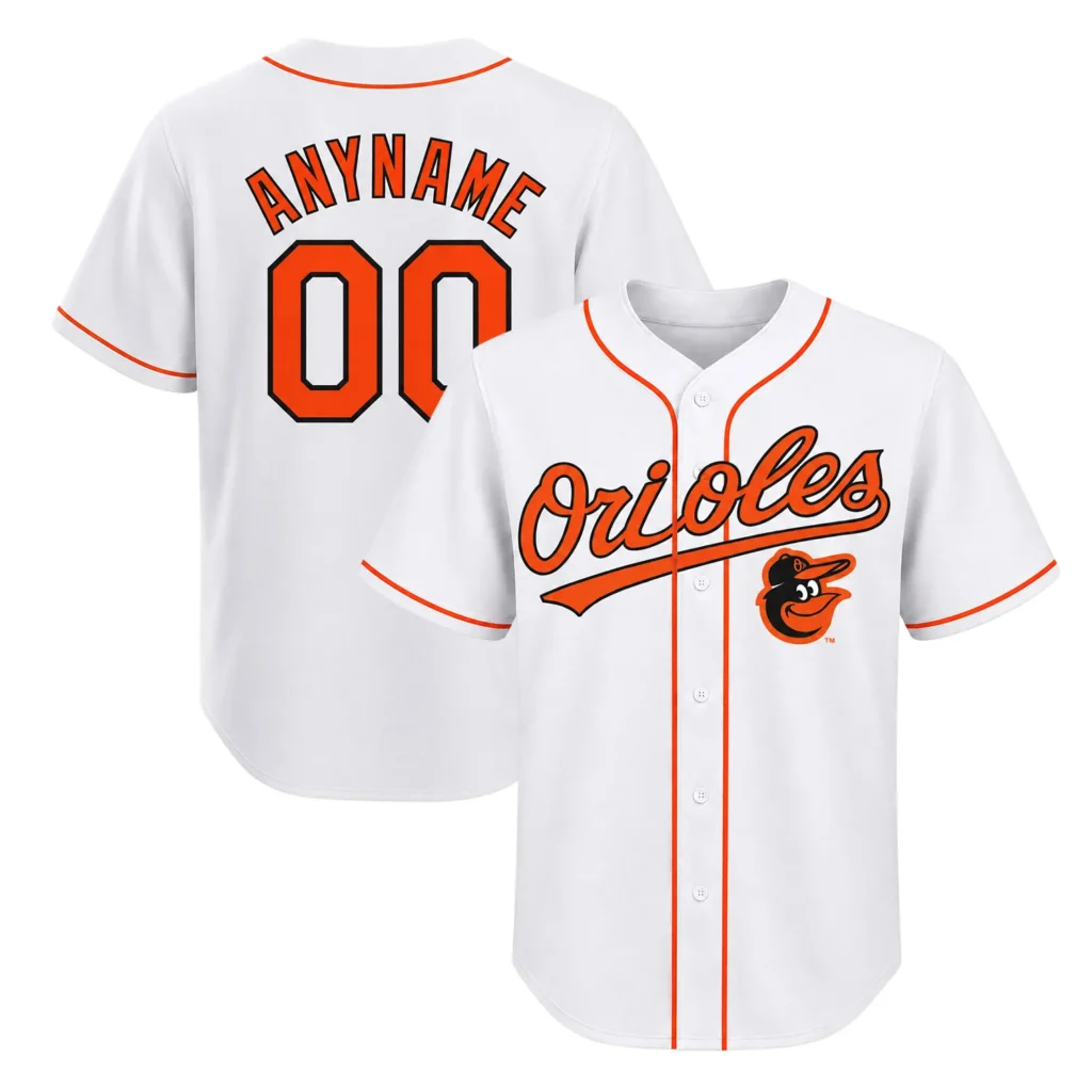Baltimore Orioles Baseball Jersey Custom – Bold Fan Gear