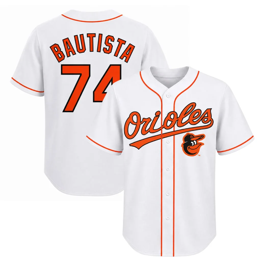 Orioles Bautista Baseball Jersey – Remarkable Fan