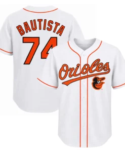 Baltimore Orioles Bautista Baseball Jersey – Remarkable Fan Style