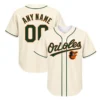 Baltimore Orioles Cream Baseball Jersey Dynamic Fan Merch