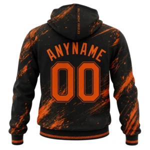 Baltimore Orioles Hoodie Custom Name & Number Special Fan Gear
