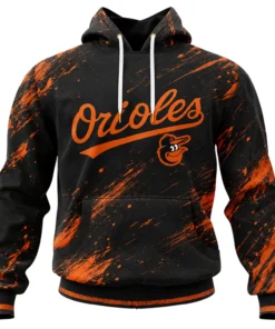 Baltimore Orioles Hoodie Custom Name & Number Special Fan Gear