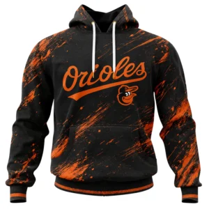 Baltimore Orioles Hoodie Custom Name & Number Special Fan Gear