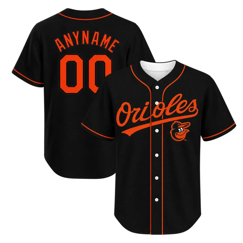Baltimore Orioles Jersey Personalized Name and Number Memorable
